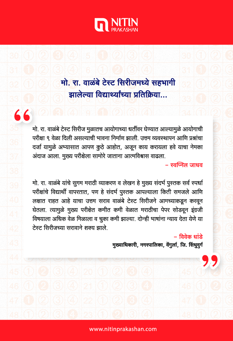 सुगम मराठी व्याकरण व लेखन सराव प्रशंसंच Part-1 - Page 3