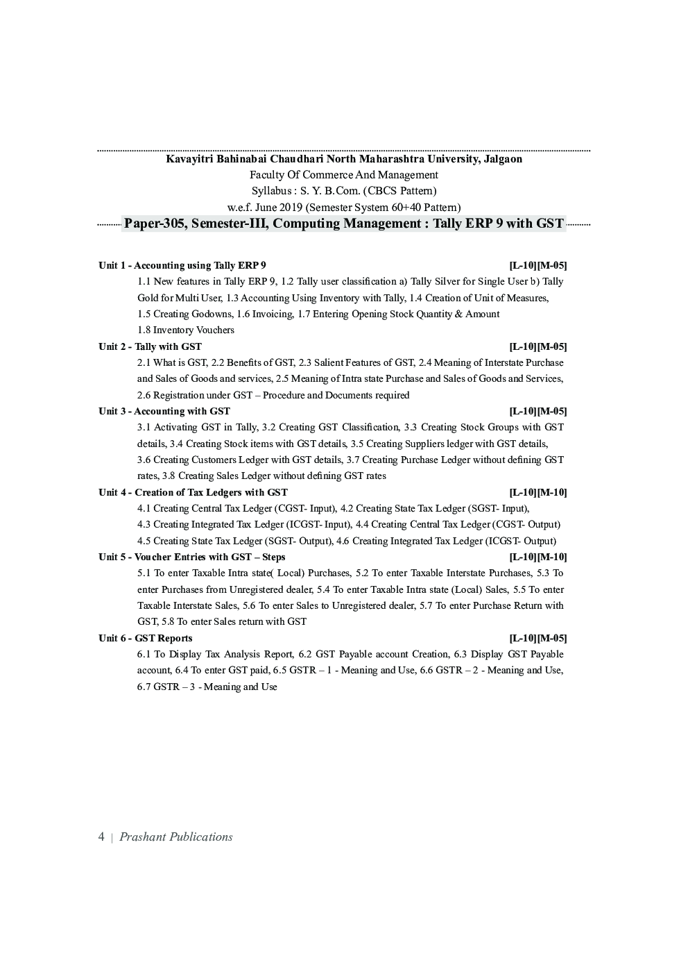 Computing Management - Tally ERP 9 with GST - Page 5