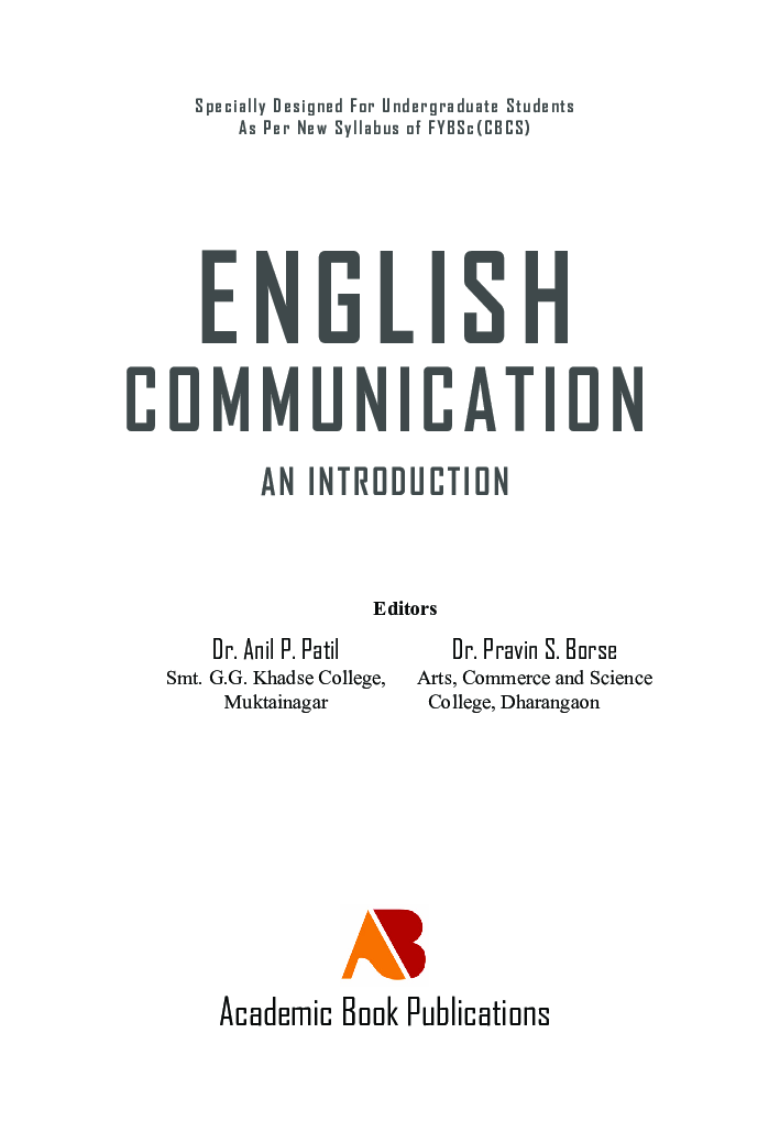 English Communication : An introduction - Page 2