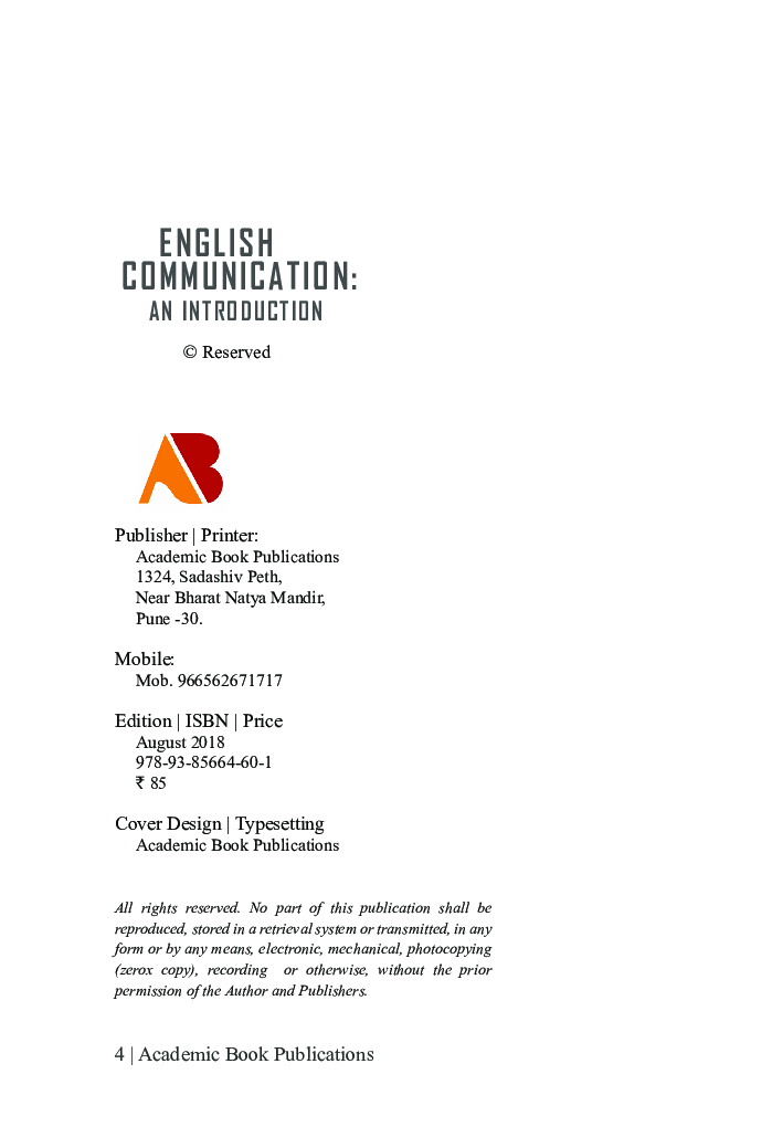 English Communication : An introduction - Page 3