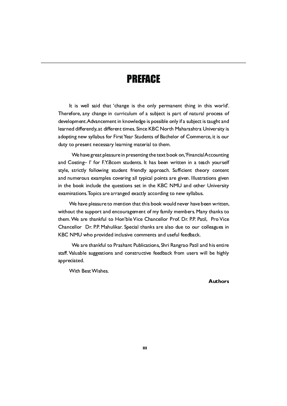 Financial Accounting And Costing - I - Page 4