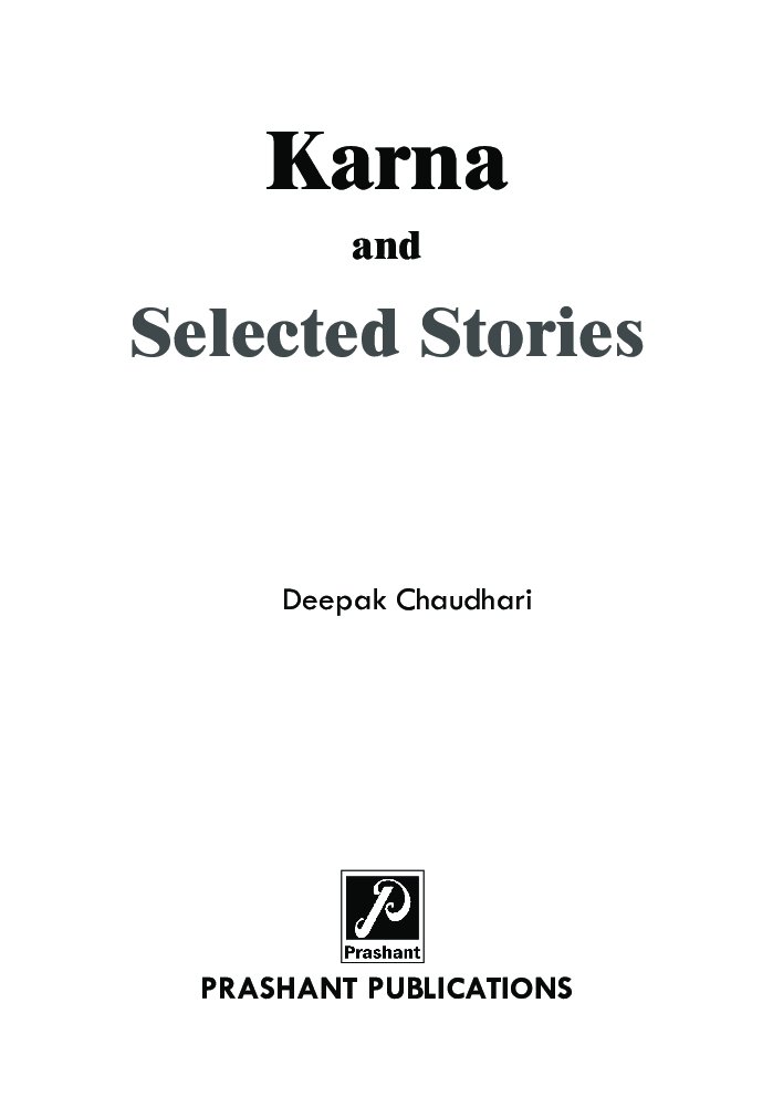 Karna And Selected Stories - Page 2