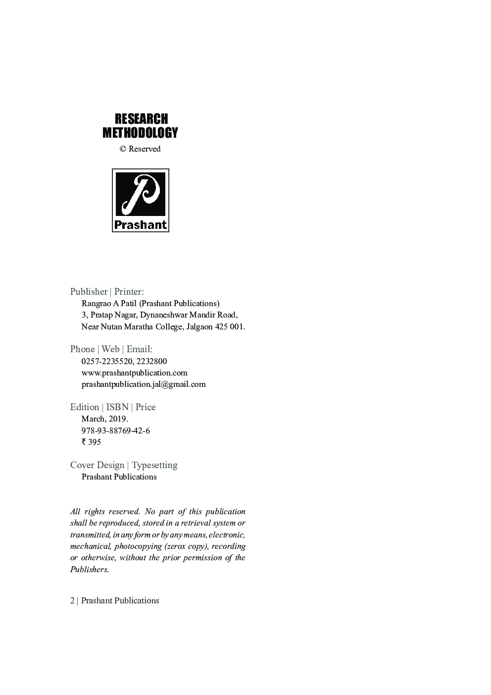 Research Methodology - Page 3
