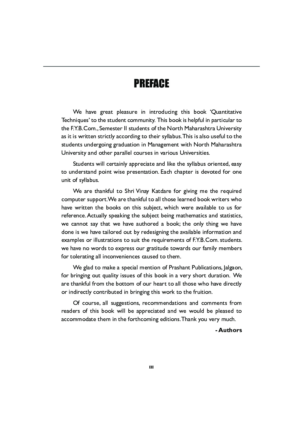 Quantitative Techniques - Page 4