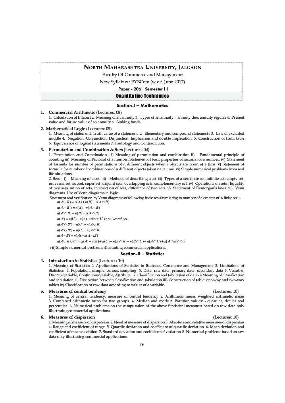 Quantitative Techniques - Page 5