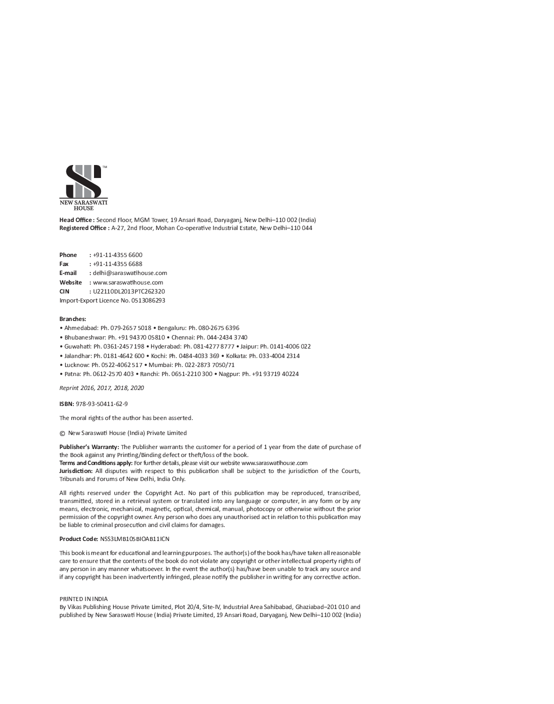 Download ICSE Lab Manual For Class 10 Biology PDF Online by Alice Jacob