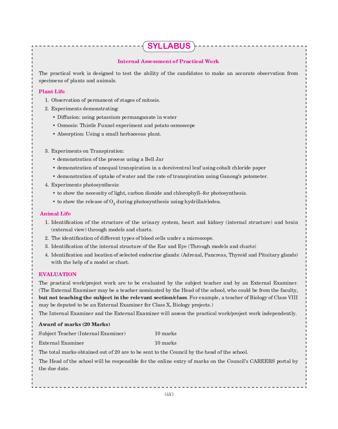 Download ICSE Lab Manual For Class 10 Biology PDF Online by Alice Jacob