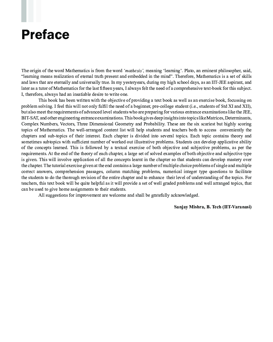 Fundamentals Of Mathematics - Algebra-II - Page 4