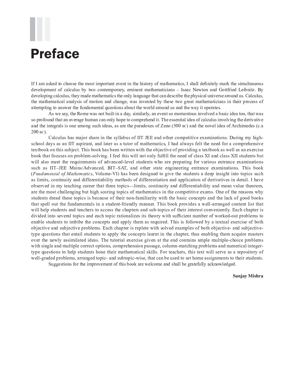 Fundamentals Of Mathematics - Differential Calculus - Page 4