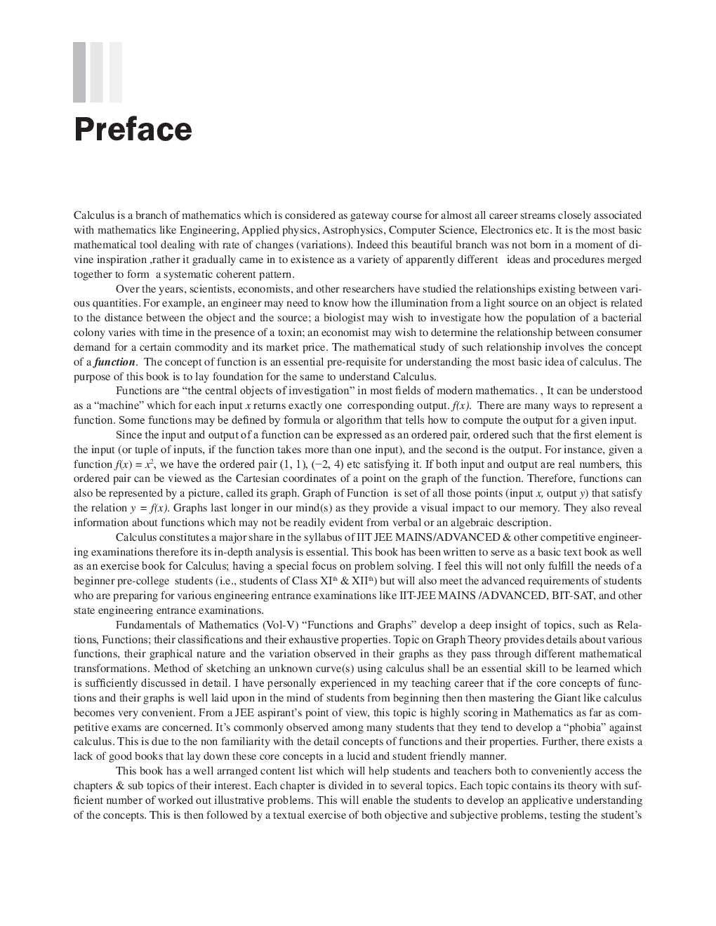 Fundamentals Of Mathematics - Functions & Graphs  2ed - Page 4