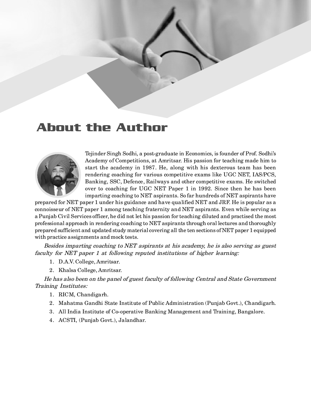 NTA UGC (NET/SET/JRF ) 2020 :  Paper I - Teaching & Research Aptitude                  - Page 3