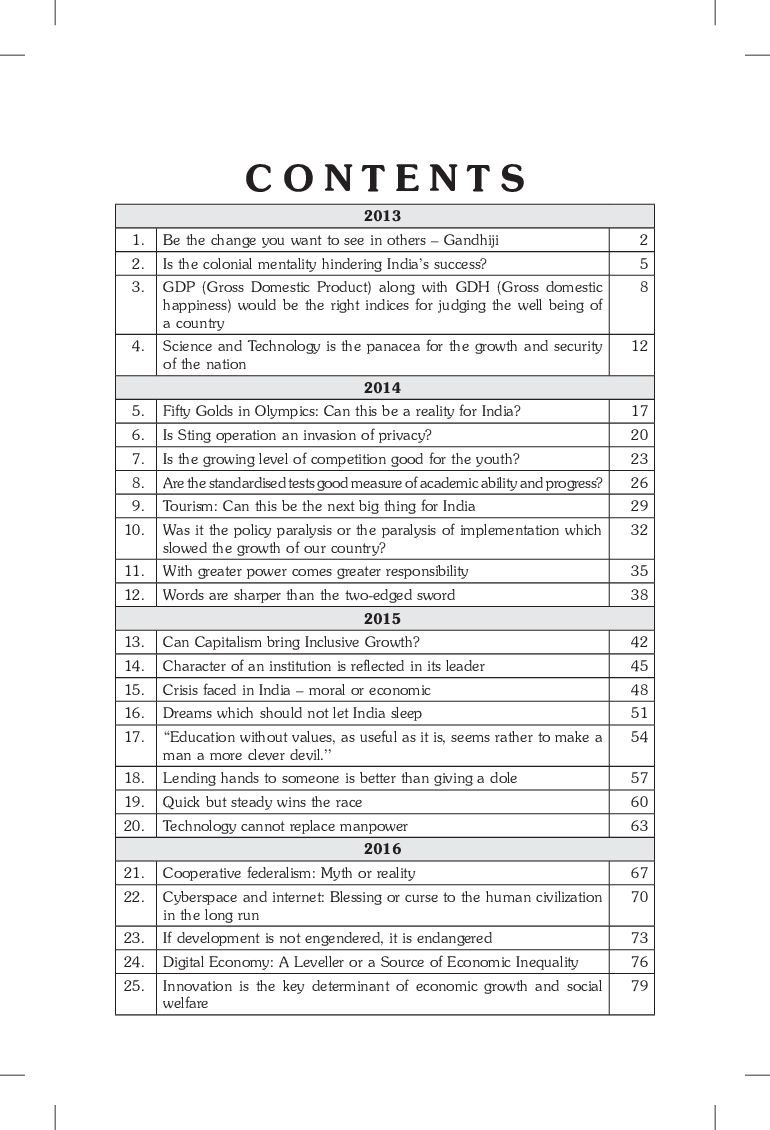 7 Years UPSC IAS/ IPS Mains Essay Year-Wise Solved Papers (2013 - 2019) - Page 4