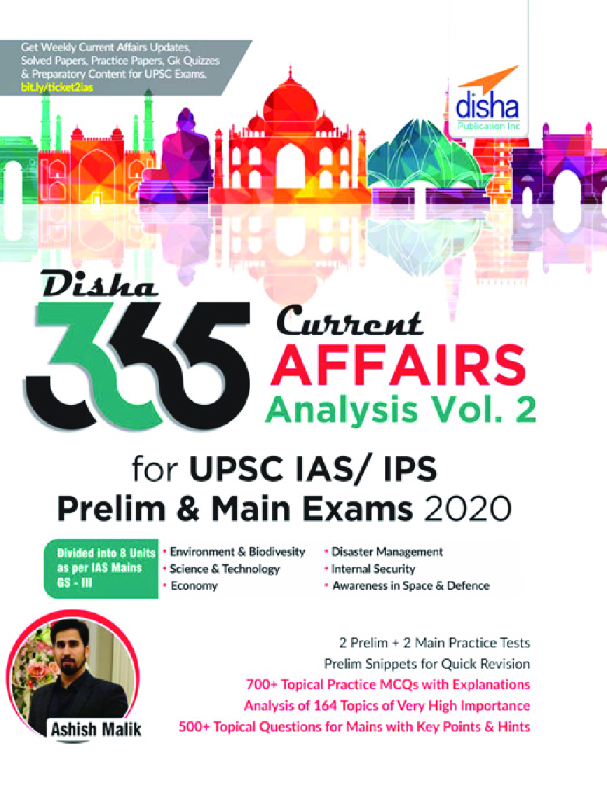 Disha 365 Current Affairs Analysis Vol. 2 For UPSC IAS/ IPS Prelim & Main Exams 2020 - Page 1