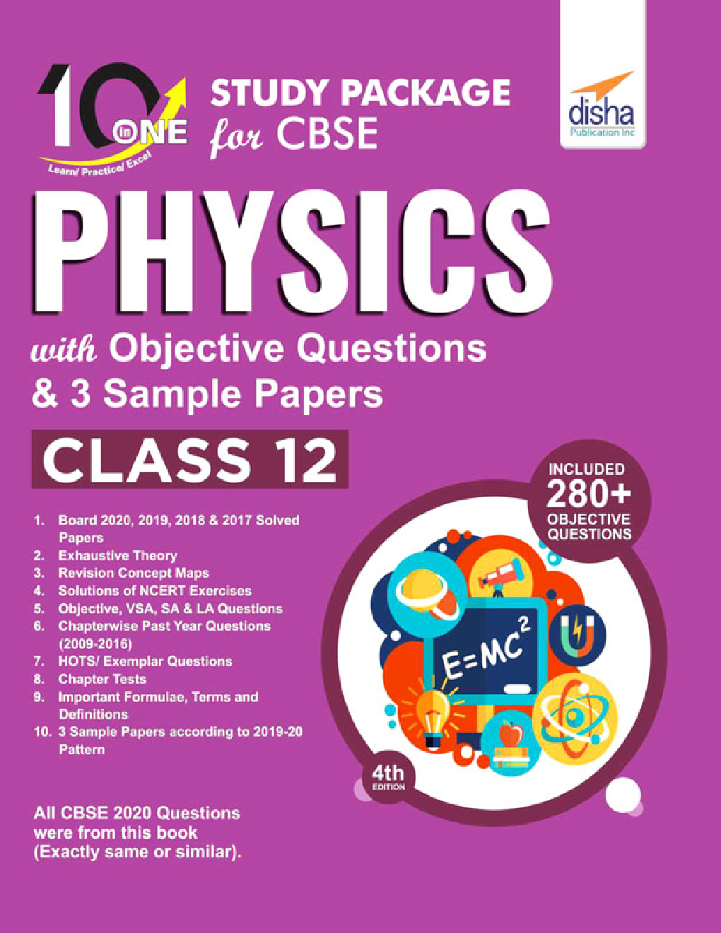 10 In One Study Package For CBSE Physics Class 12 With Objective Questions & 3 Sample Papers 4th Edition - Page 1