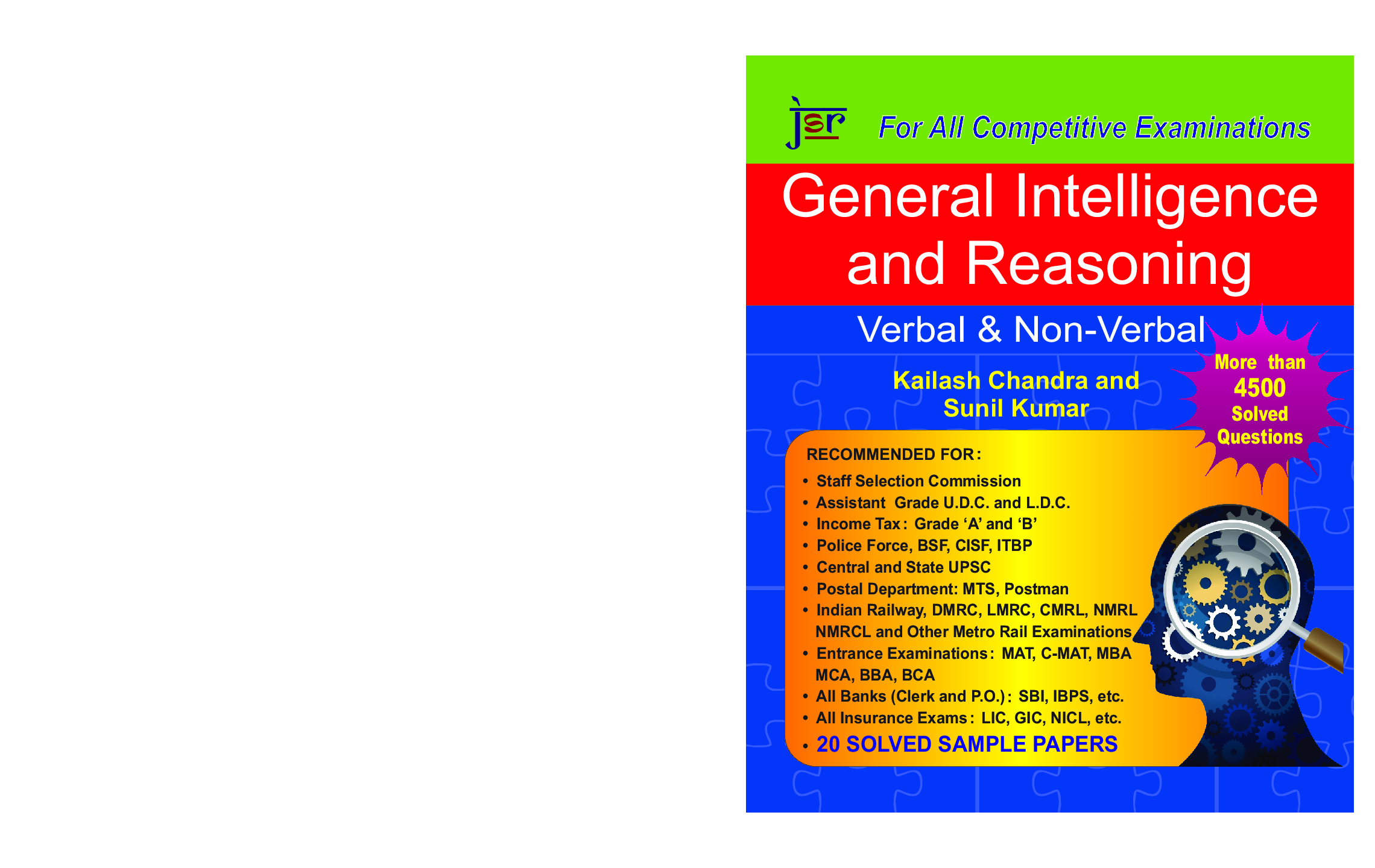 General Intelligence And Reasoning: Verbal & Non-Verbal - Page 1