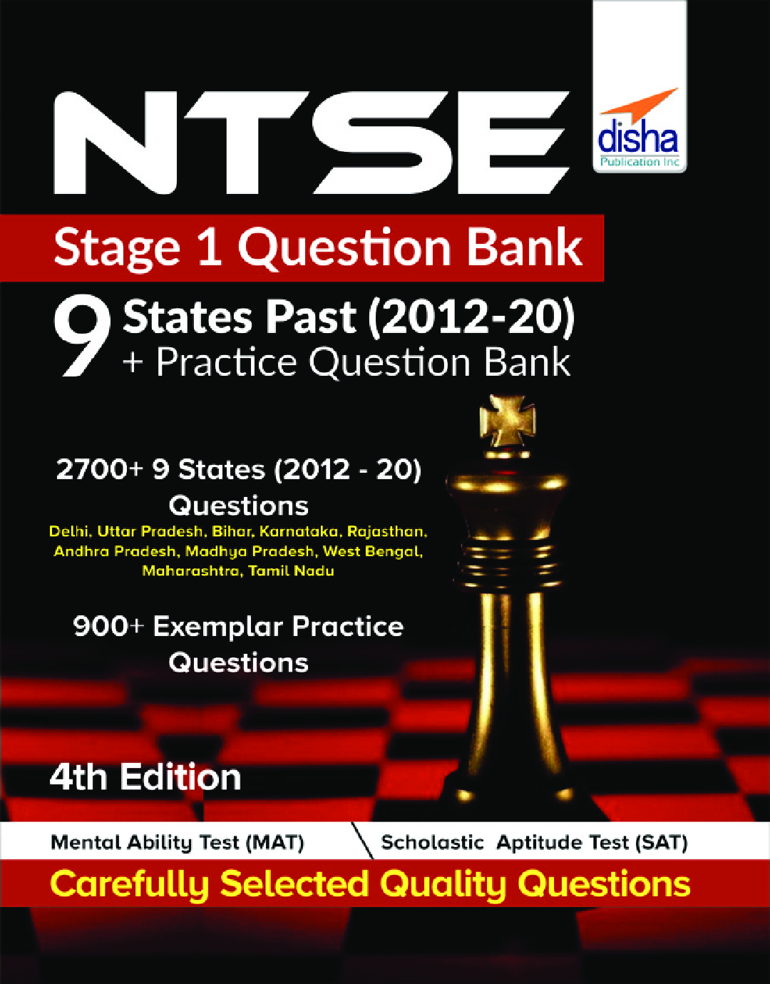 NTSE Stage 1 Question Bank - 9 States Past (2012-20) + Practice Question Bank 4th Edition - Page 1