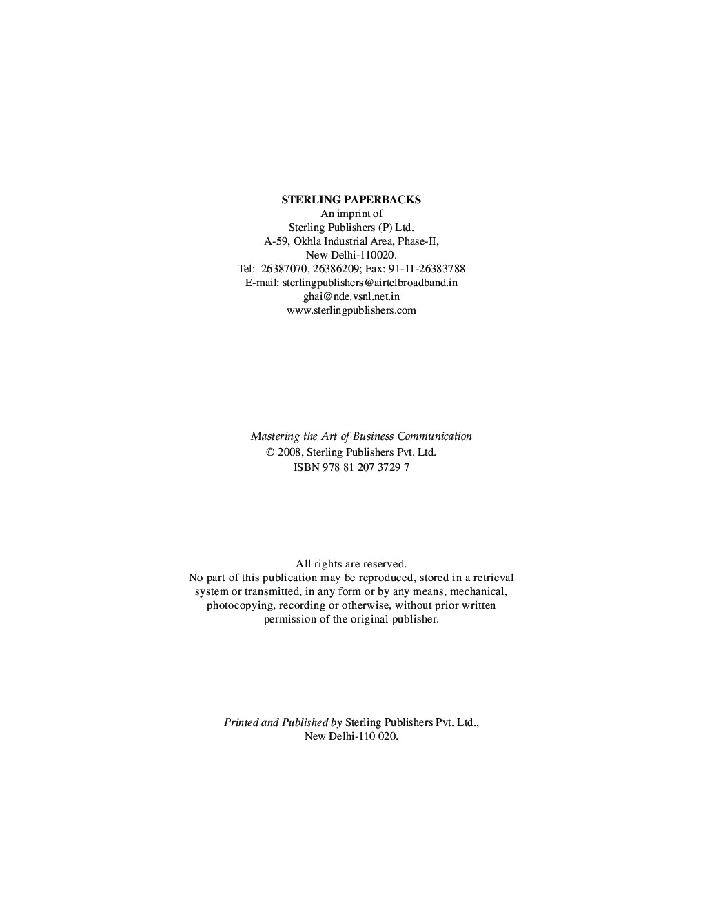 Mastering The Art Of Business Communication - Page 4