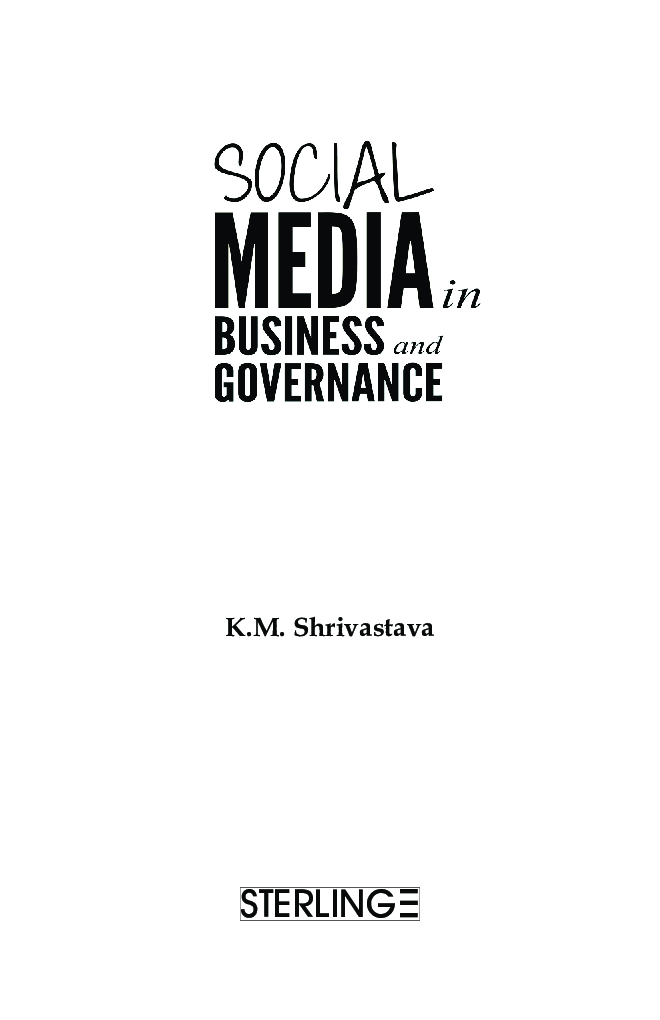 Social Media In Business And Governance - Page 4