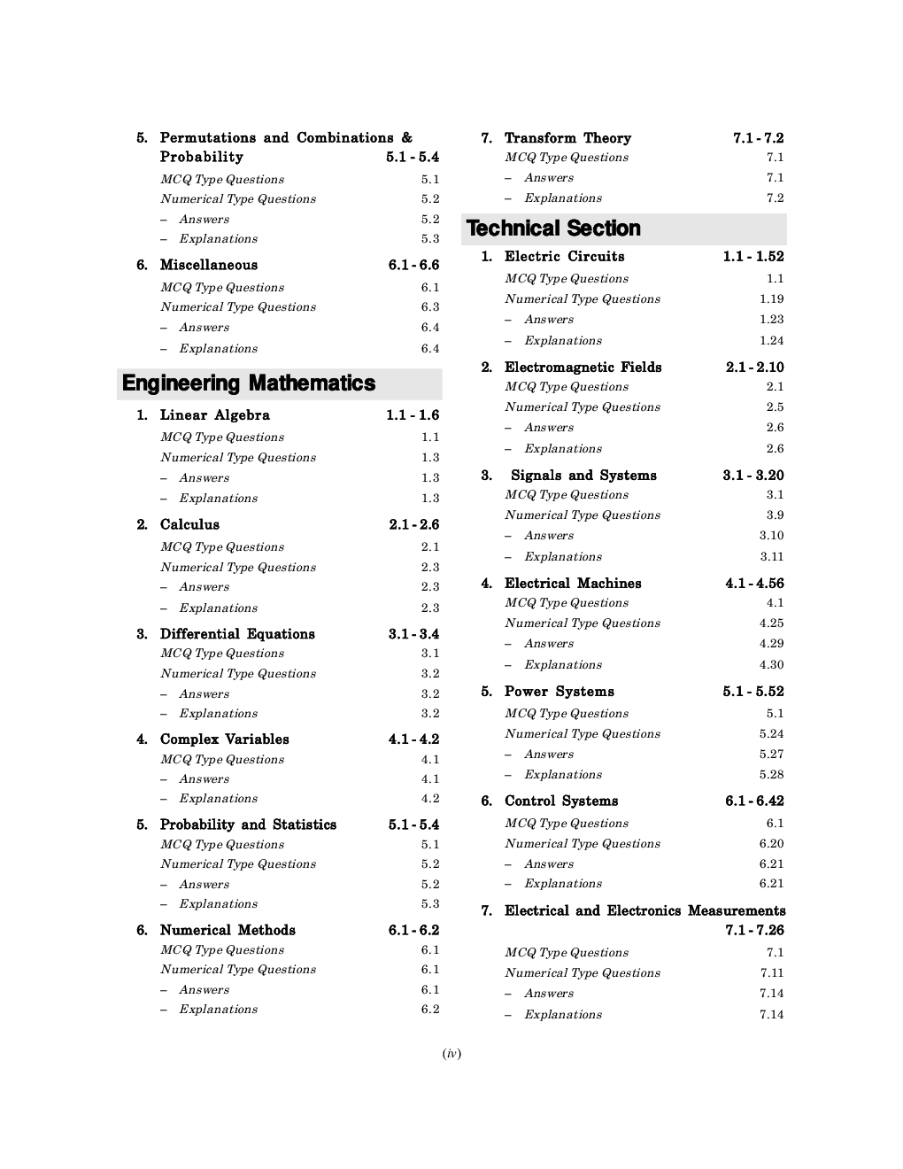 GATE 2021 Electrical Engineering Chapterwise (29 Years Solved Papers) - Page 5