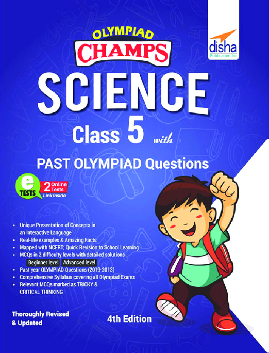 Olympiad Champs Science Class 5 With Past Olympiad Questions 4th Edition - Page 1