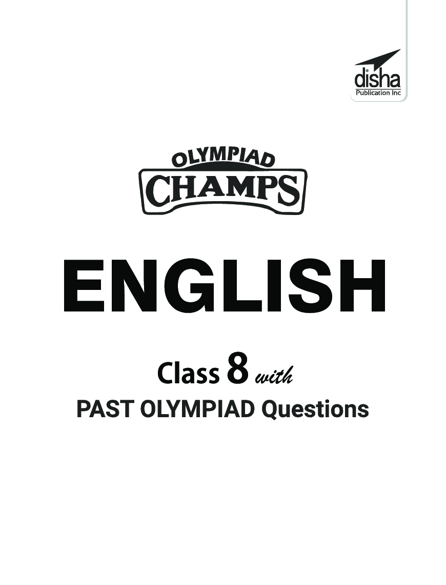 Olympiad Champs English Class 8 With Past Olympiad Questions 4th Edition - Page 2