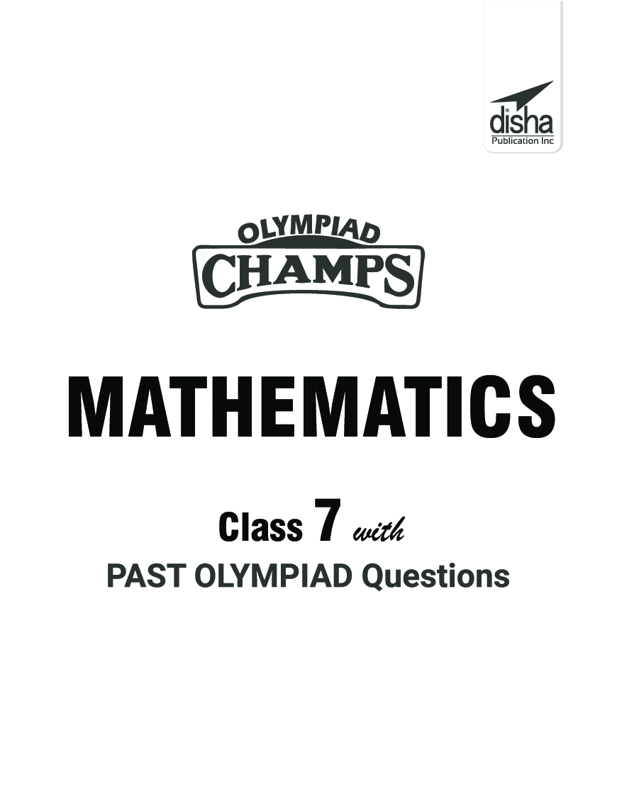 Olympiad Champs Mathematics Class 7 With Past Olympiad Questions 3rd Edition - Page 2