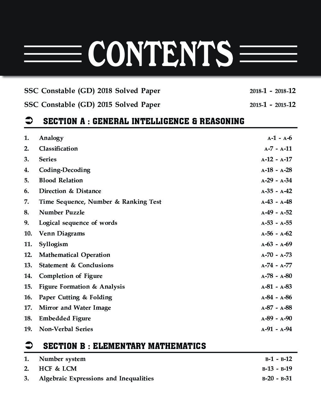 Guide To SSC Constable & Rifleman (GD) Exam 2nd Edition
  - Page 4