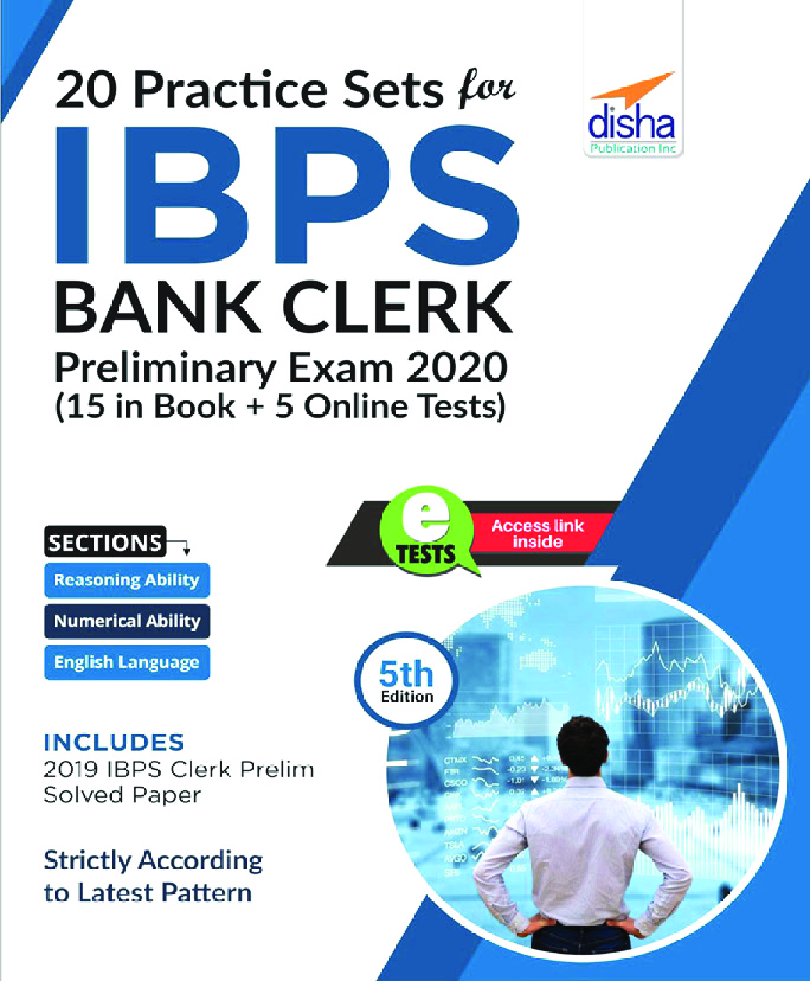 20 Practice Sets For IBPS Bank Clerk Preliminary Exam 2020 - 15 In Book + 5 Online Tests 5th Edition - Page 1