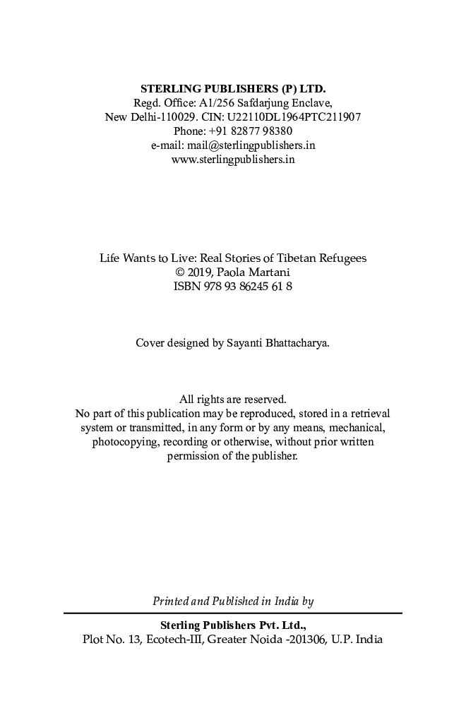 Life Wants to Live Real Stories of Tibetan Refugees - Page 5