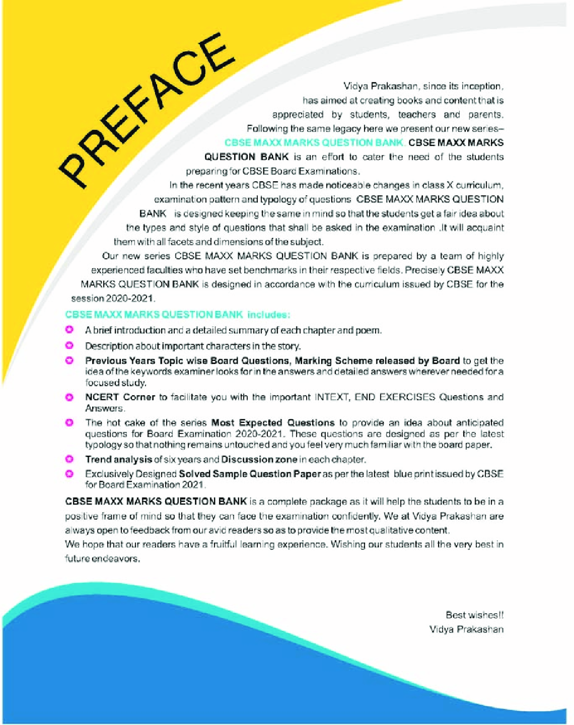 MaxxMarks CBSE Question Bank For Class - X English Language And Literature (March 2021 Exam) - Page 3