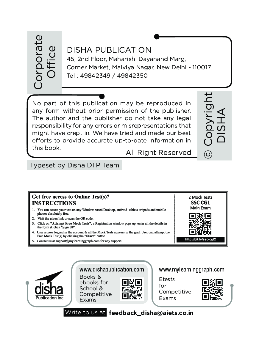 SSC CGL 4 Year-Wise Tier II Solved Papers (2015-2019) With 2 Online Tests - Page 3