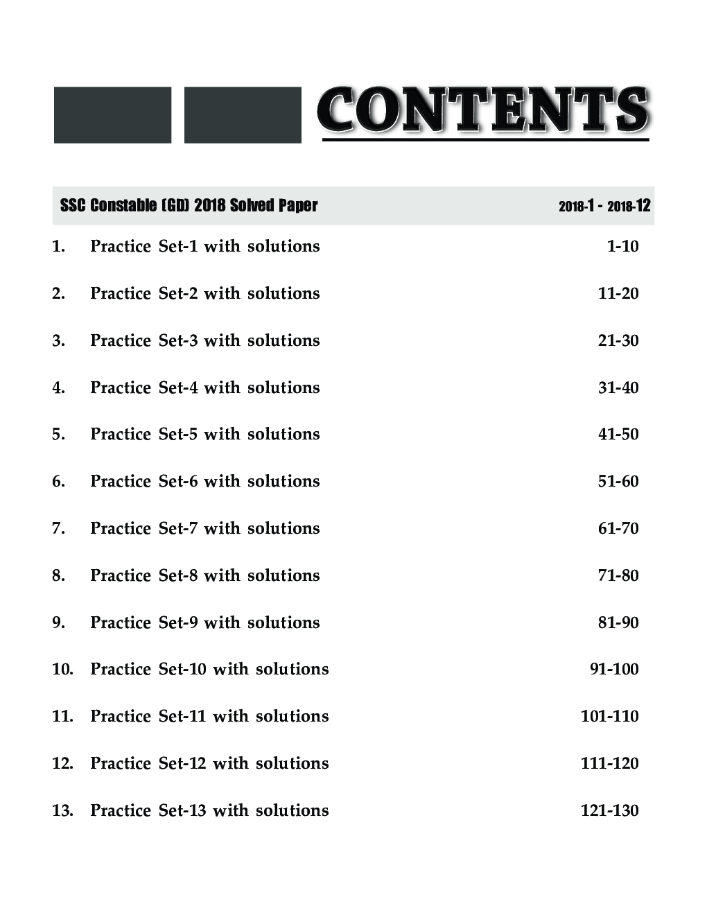 20 Practice Sets For SSC Constable & Rifleman (GD) Exam 2nd Edition 
 - Page 4