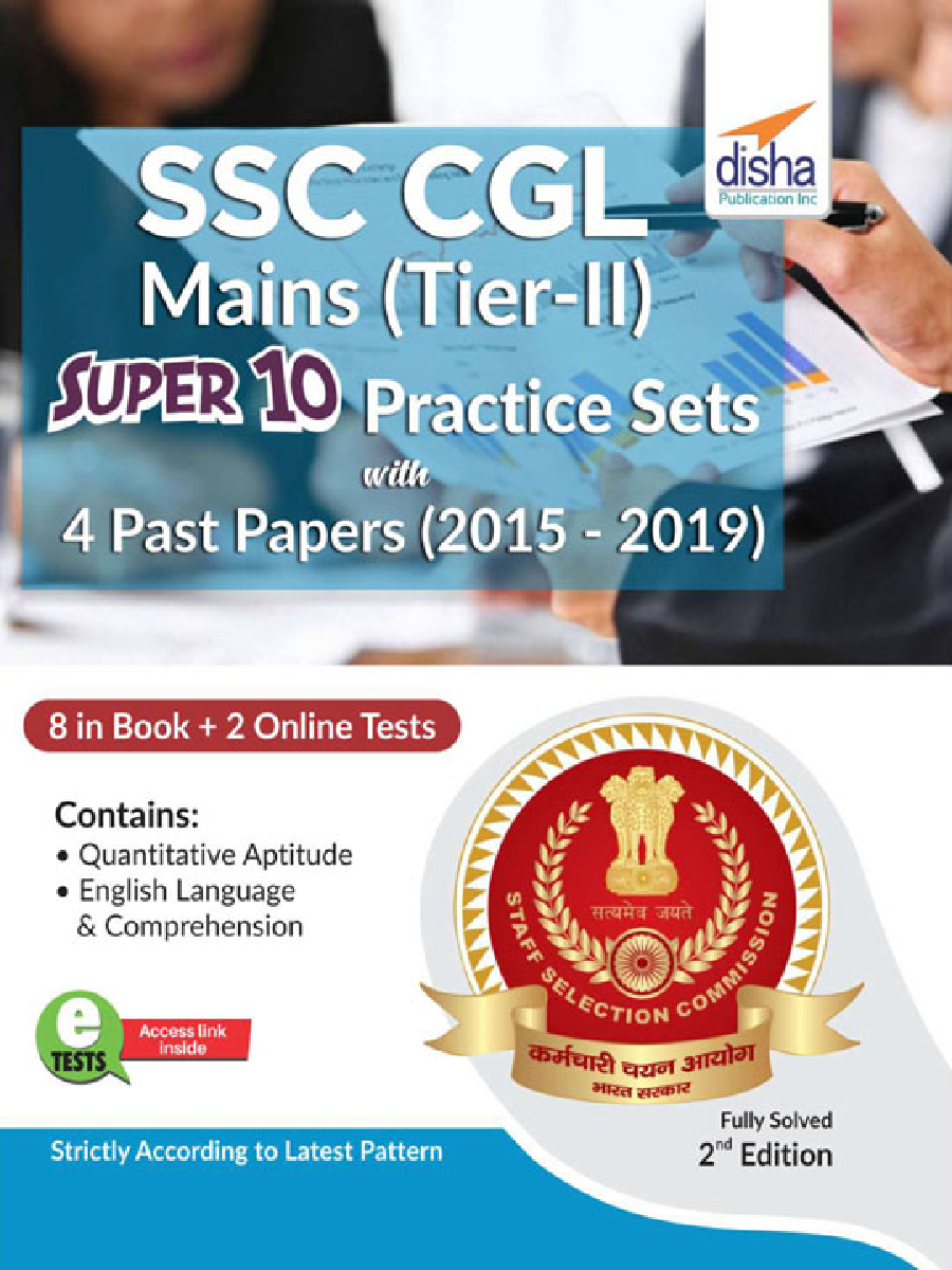 SSC CGL Mains (Tier II) Super 10 Practice Sets With 4 Past Papers (2015 - 2019)  - Page 1
