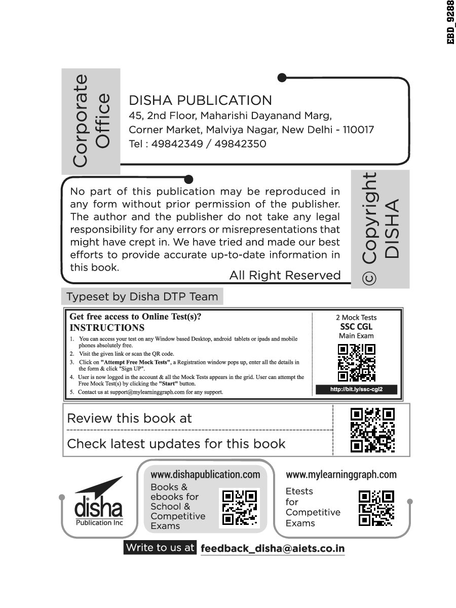 SSC CGL Mains (Tier II) Super 10 Practice Sets With 4 Past Papers (2015 - 2019)  - Page 3