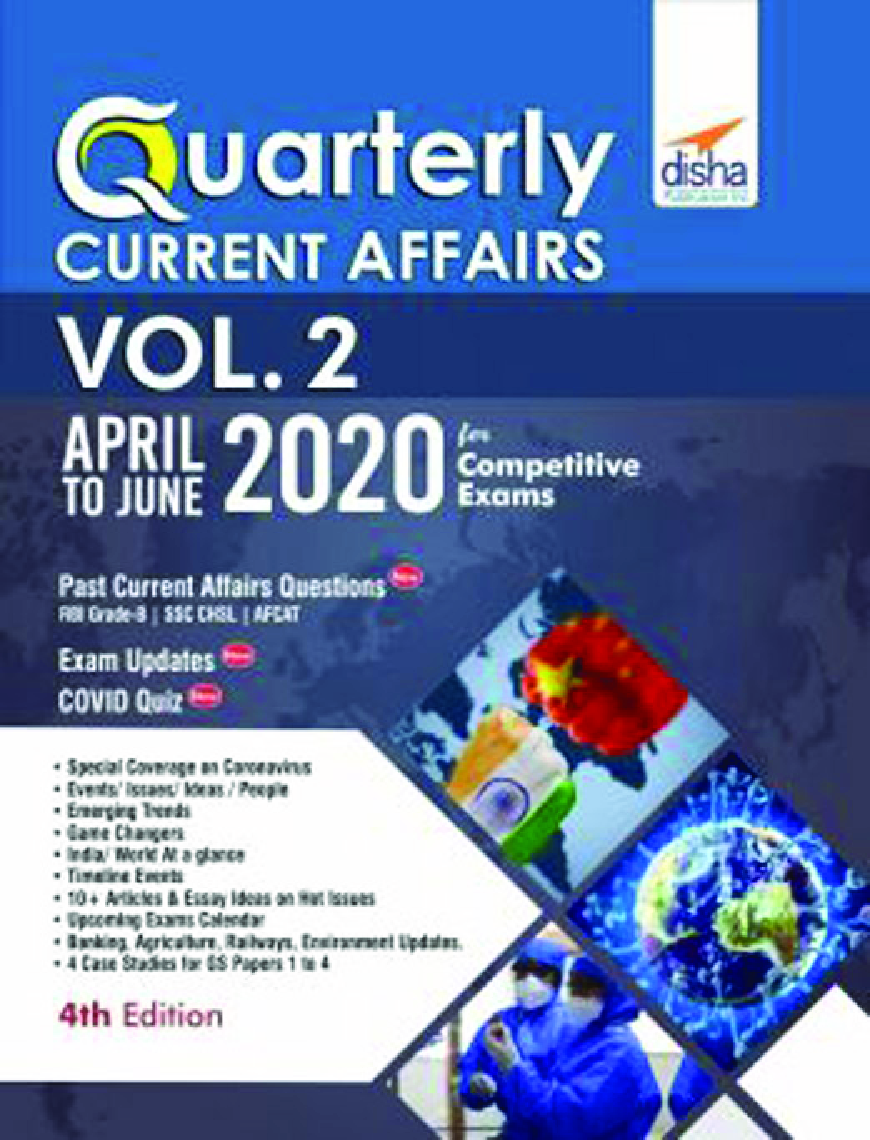 Quarterly Current Affairs Vol. 2 - April To June 2020 For Competitive Exams - Page 1
