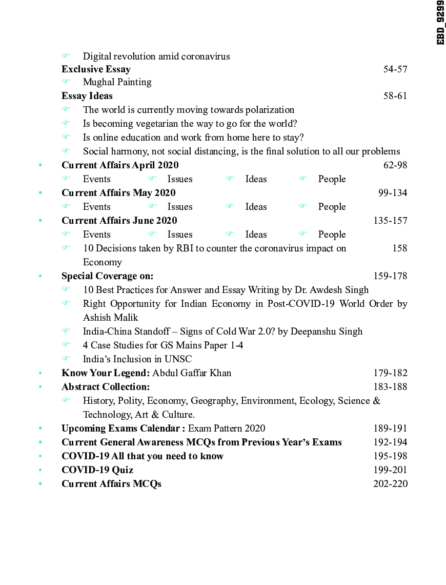 Quarterly Current Affairs Vol. 2 - April To June 2020 For Competitive Exams - Page 5