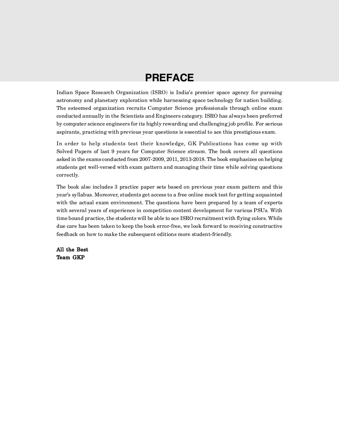 ISRO 2019 : Computer Science - Previous Years Solved Papers (2008-2018) - Page 4