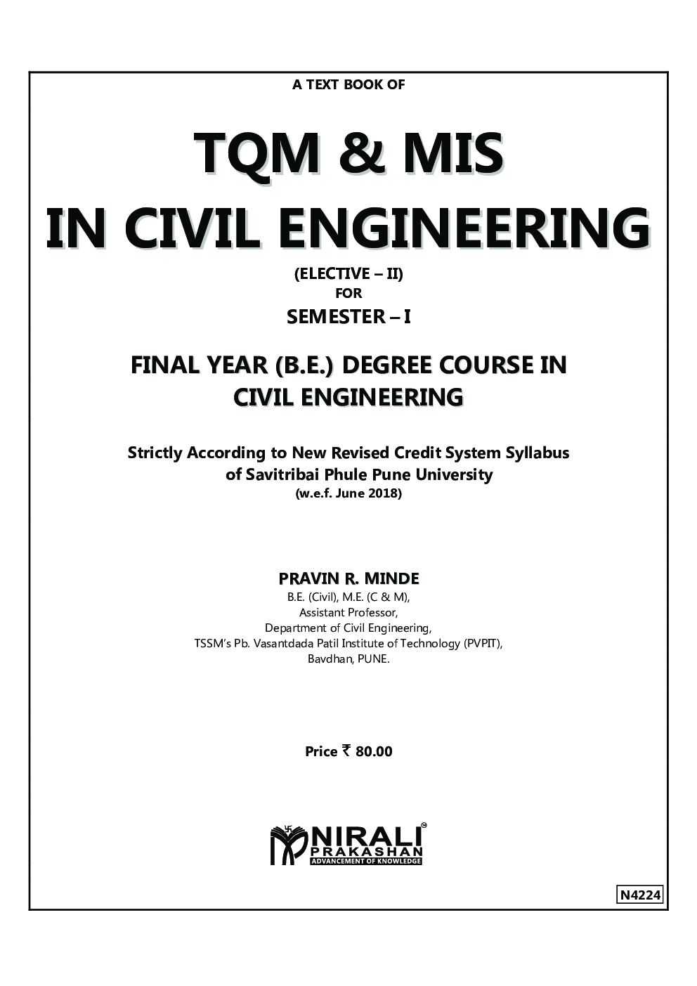 TQM & MIS In Civil Engineering - Page 2