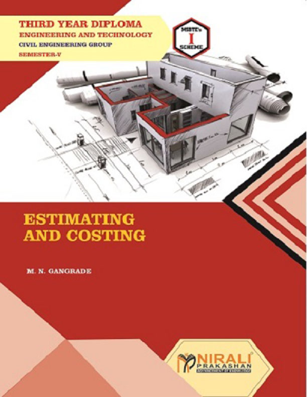 Estimating And Costing - Page 1