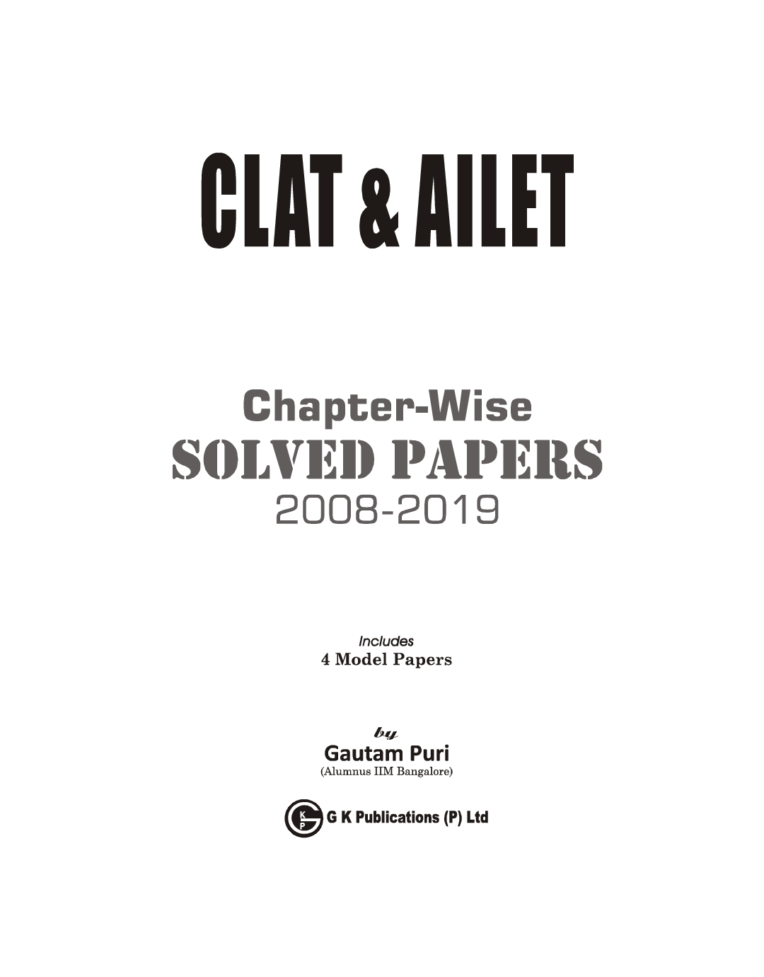 CLAT & AILET Chapter Wise Solved Papers 2008-2019 - Page 2