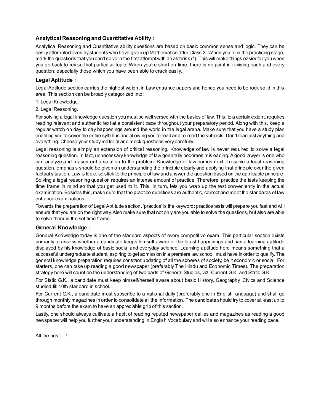 CLAT & AILET Chapter Wise Solved Papers 2008-2019 - Page 5
