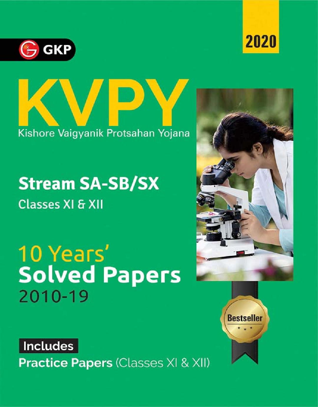 KVPY 2020 - Stream SA & SB/SX (Class XI & XII) 10 Years Solved Papers  - 2019 - Page 1