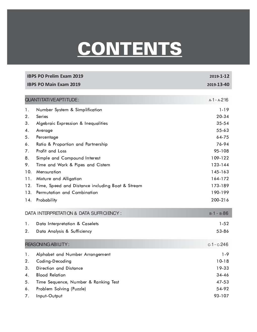 Comprehensive Guide To IBPS Bank PO/ MT Preliminary & Main Exams With 4 Online CBTs (9th Edition) - Page 4