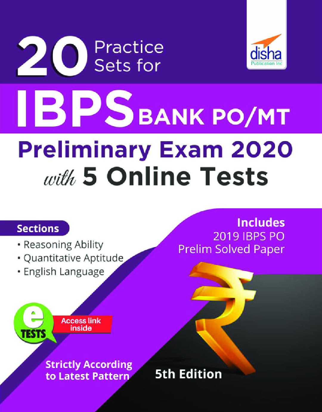 20 Practice Sets For IBPS PO/ MT Preliminary Exam 2020 With 5 Online Tests 5th Edition - Page 1