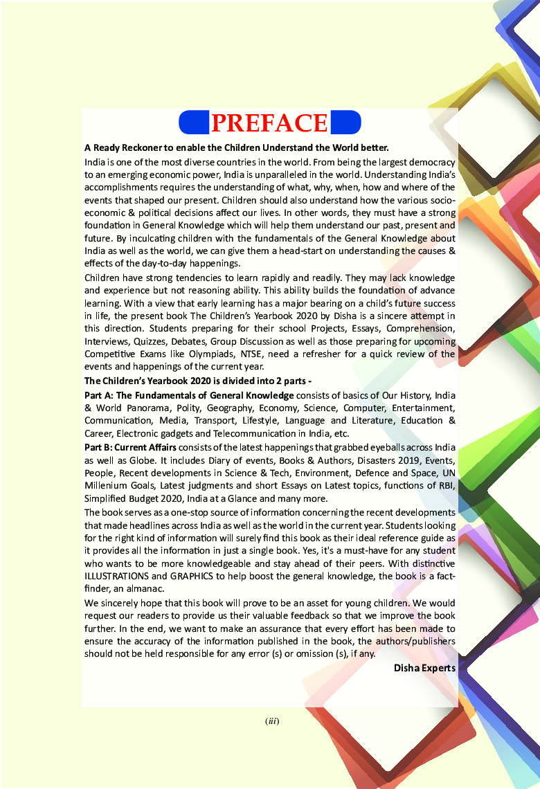 Children's Yearbook 2020 - 3rd Edition - Page 4