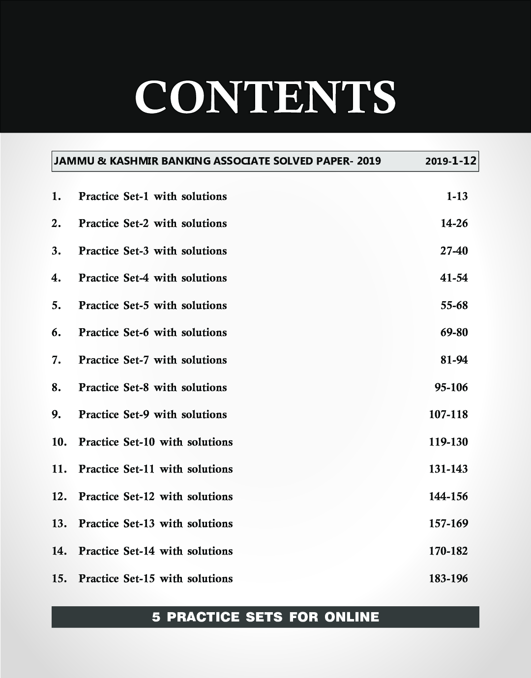 20 Practice Sets For Jammu And Kashmir Banking Associates Exam 2020 With 5 Online Tests - Page 4