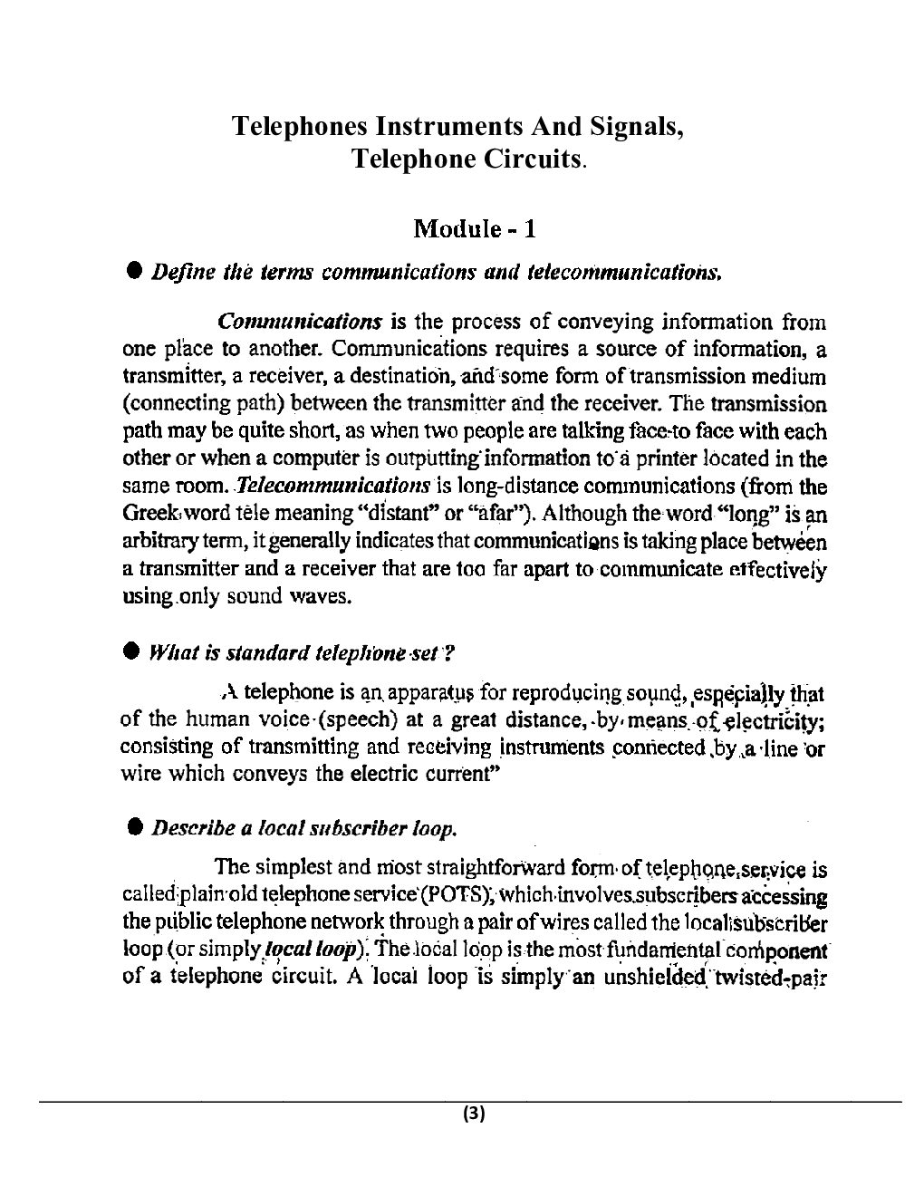 Voice And Data Communication For RGPV B.E. 5th Sem - Page 4