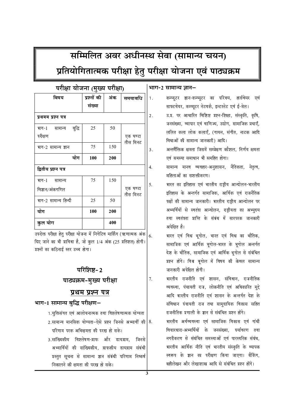 UPSSSC सम्मिलित अवर अधीनस्थ (लोअर) मुख्या परीक्षा प्रैक्टिस बुक - Page 4