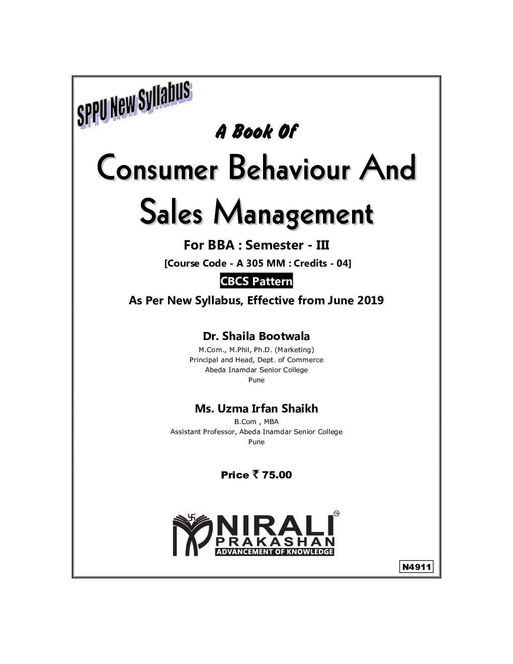 Consumer Behaviour And Sales Management - Page 2