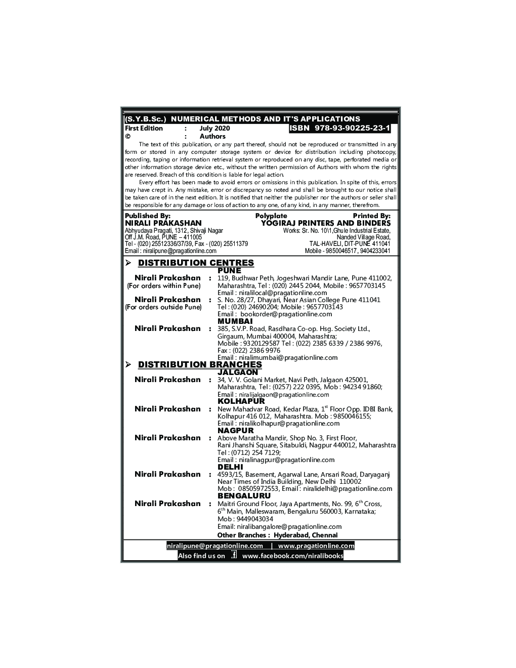 Numerical Methods And It's Applications - Page 3